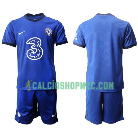 Chelsea Bambino Maglia Prima 2020/2021 Manica Corta (+ Pantaloncini)